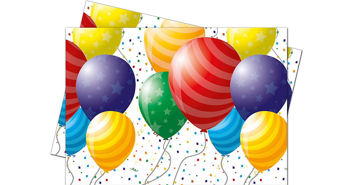 Tischdecke Balloons Celebration 120 x 180 cm