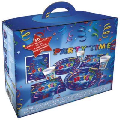 Partyset Party Streamers Prismatic, 50-tlg.