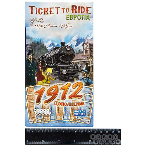 Настольная игра Hobby World Ticket to Ride Европа: 1912, дополнение от Hobby World