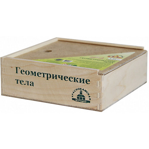 Обучающий набор Краснокамская игрушка Геометрические тела от Краснокамская игрушка
