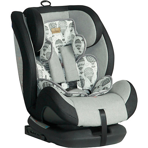 Автокресло Lorelli BBC-Q5 Rialto isofix 0-36 кг, чёрно-серый от Lorelli