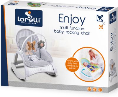 Стульчик-качалка Lorelli Enjoy, серый от Lorelli