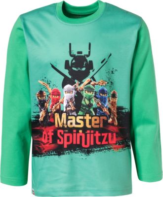Ninjago Langarmshirt grn Gr. 110 Jungen Kleinkinder