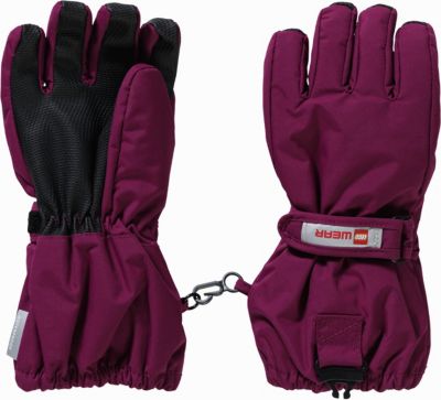 Skihandschuhe bordeaux Gr. 104 M�dchen Kleinkinder