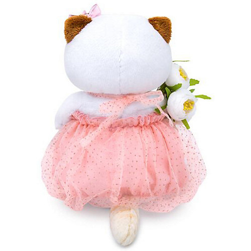 Мягкая игрушка Budi Basa Кошечка Ли-Ли с белым букетом, 24 см от Budi Basa