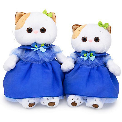 Мягкая игрушка Budi Basa Кошечка Ли-Ли в синем платье, 24 см от Budi Basa