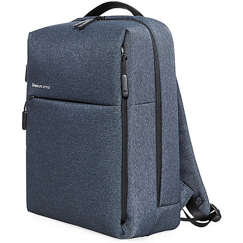 Рюкзак Xiaomi Mi City Backpack, темно-голубой - темно-синий