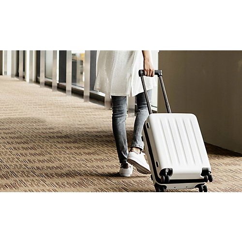 Чемодан Xiaomi 90 Point Luggage 20", белый - белый