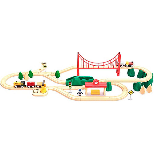 Конструктор Xiaomi Mi Toy Train Set "Железная дорога"