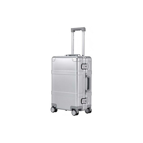 Чемодан Xiaomi 90 Points Luggage 20", серебристый - серый