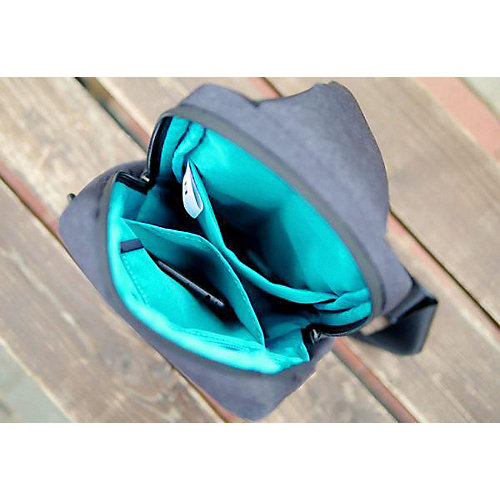 Рюкзак Xiaomi Mi City Sling Bag, светло-серый - светло-серый