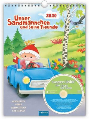 Buch - Unser Sandmännchen 2020, Kalender mit Audio-CD