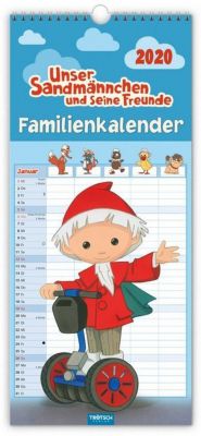 Buch - Unser Sandmännchen und seine Freunde, Familienkalender 2020