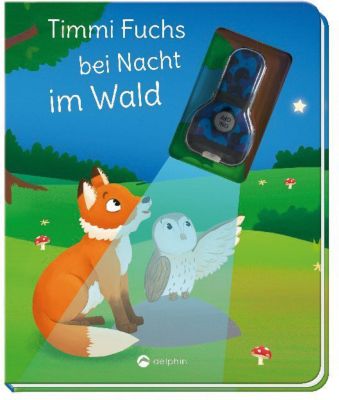 Buch - Timi Fuchs bei Nacht im Wald
