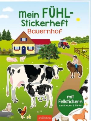 Buch - Mein Fhl-Stickerheft: Auf dem Bauernhof