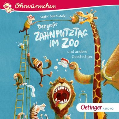 Der große Zahnputztag im Zoo, 1 Audio-CD Hörbuch