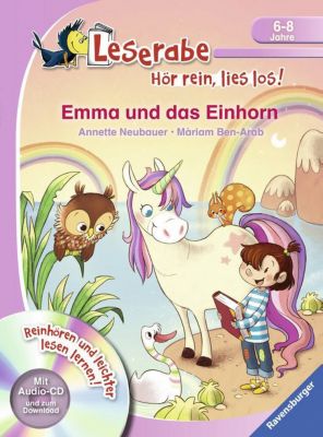 Buch - Leserabe - H�r rein, lies los!: Emma und das Einhorn
