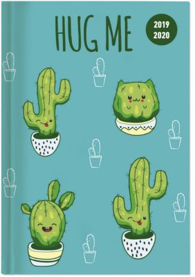 Buch - Collegetimer Cactus 2019/2020: Kaktus, Schülerkalender A6