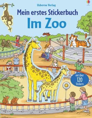 Image of Buch - Mein erstes Stickerbuch: Im Zoo