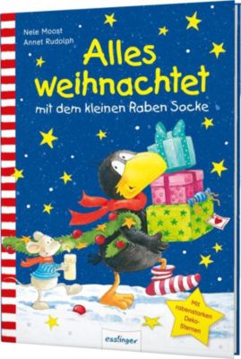 Image of Buch - Der kleine Rabe Socke: Alles weihnachtet mit dem kleinen Raben Socke