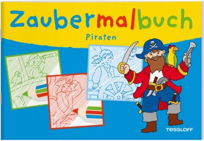 Buch - Zaubermalbuch Piraten