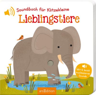 Buch - Soundbuch Klitzekleine: Lieblingstiere, mit Soundeffekten Kleinkinder