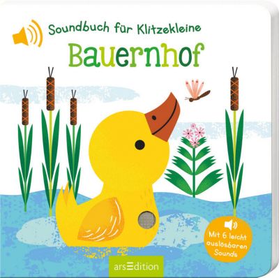 Buch - Soundbuch Klitzekleine: Bauernhof, mit Soundeffekten Kleinkinder