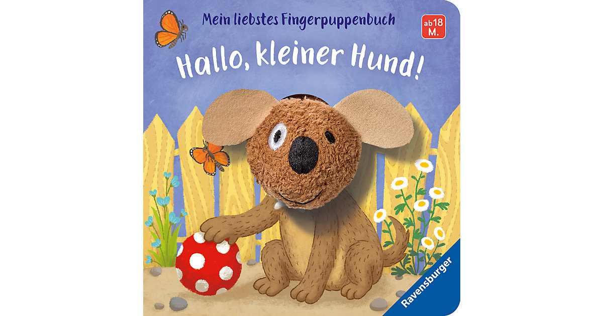 Buch - Mein liebstes Fingerpuppenbuch: Hallo, kleiner Hund!