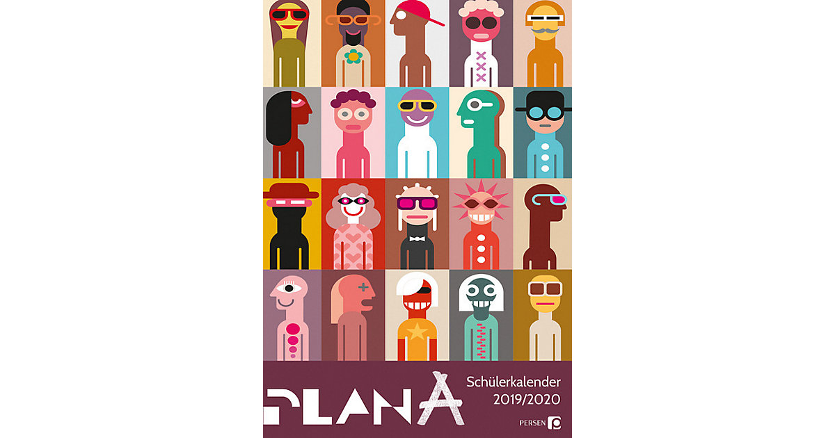 Buch - PlanA: Der Schülerkalender 19/20: many faces