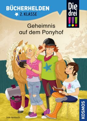 Buch - Bücherhelden: Die drei !!!: Geheimnis auf dem Ponyhof, 2. Klasse