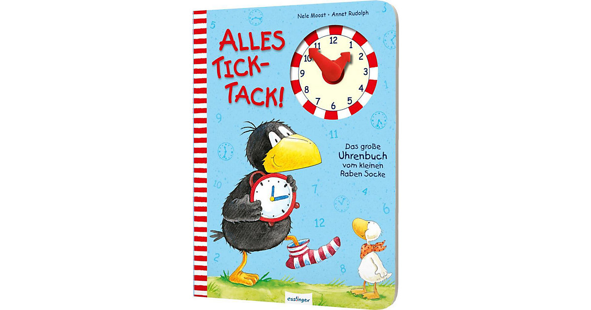 Buch - Der kleine Rabe Socke: Alles Tick-Tack! Das große Uhrenbuch vom kleinen Raben Socke