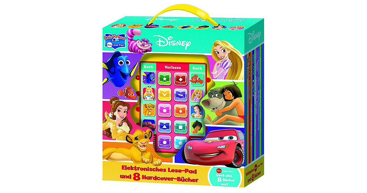 Disney · Disney-Freunde, Mein Vorleser: Elektronisches Lese-Pad mit 8 Hardcover-Büchern Disney · Disney-Freunde, Mein Vorleser: Elektronisches Lese-Pad mit 8 Hardcover-Büchern