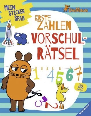 Buch - Mein Sticker Spa� Die Maus: Erste Zahlen Vorschulr�tsel