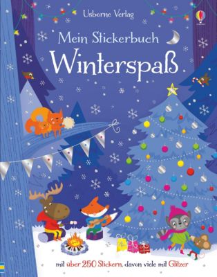 Buch - Mein Stickerbuch: Winterspaß