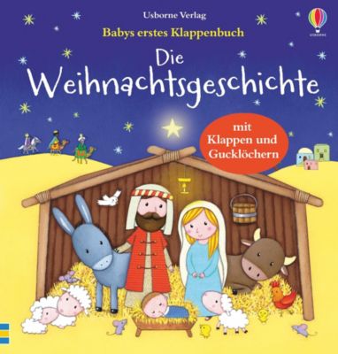 Buch - Babys erstes Klappenbuch: Die Weihnachtsgeschichte