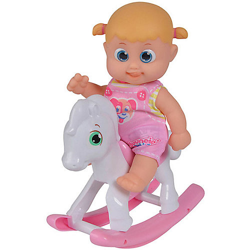 Интерактивная кукла Bouncin' Babies "Кукла Бони", с лошадкой-качалкой, 16 см от Bouncin' Babies