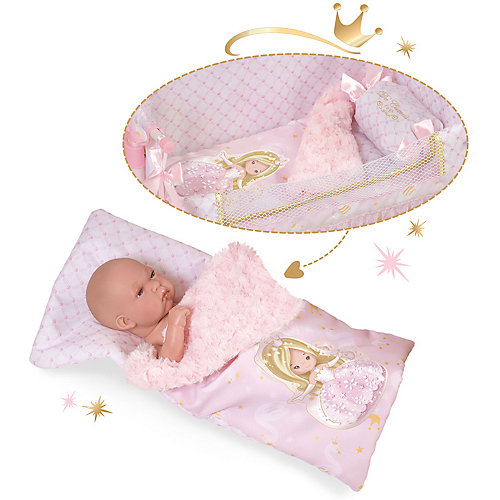 Кроватка для кукол DeCuevas "Мария", 50 см от DeCuevas