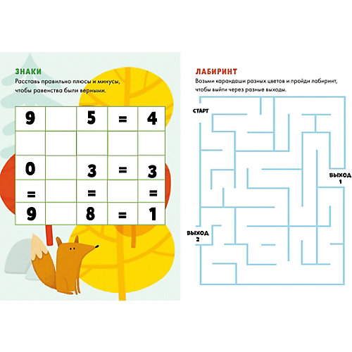Книжка в кармашке "30 головоломок, игр и заданий" от Clever