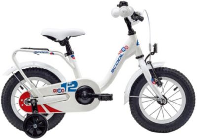 Двухколесный велосипед Scool NiXe 12 дюймов, белый