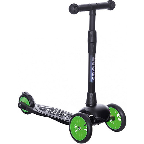 Трехколесный самокат Sport Model, зеленый от Buggy Boom