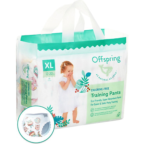 Трусики-подгузники Offspring Совы 12-20 кг., 30 шт. от Offspring
