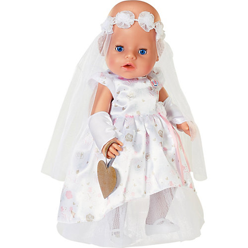 Одежда для куклы Zapf Creation Baby Born Наряд невесты, делюкс от Zapf Creation