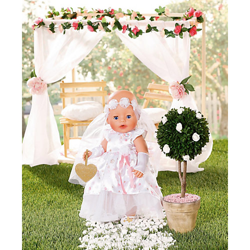 Одежда для куклы Zapf Creation Baby Born Наряд невесты, делюкс от Zapf Creation