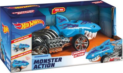 ot Wheels Monster Action - Sharkruiser - Fahrzeug mit Licht, Sound, Fahr- & Sonderfunktion 2