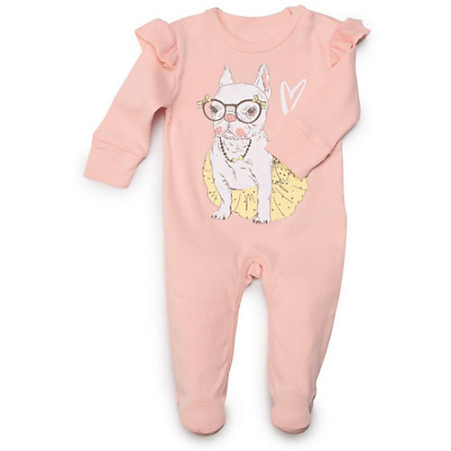Комбинезон 2 шт Happy Baby для девочки - розовый от Happy Baby