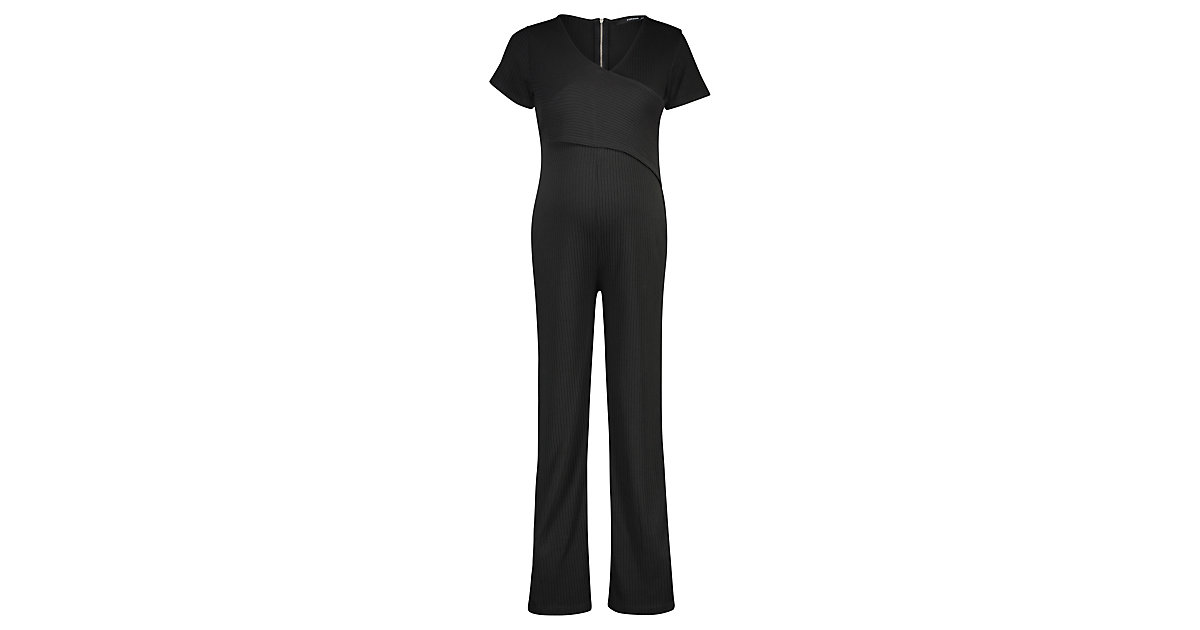 SUPERMOM · Jumpsuit Black Rib Gr. 146/158 Damen Kinder SUPERMOM · Jumpsuit Black Rib Gr. 146/158 Damen Kinder