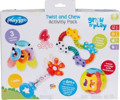 Baby Hand Development 9er Pack Rassel Beißring Set Babyspielzeug 