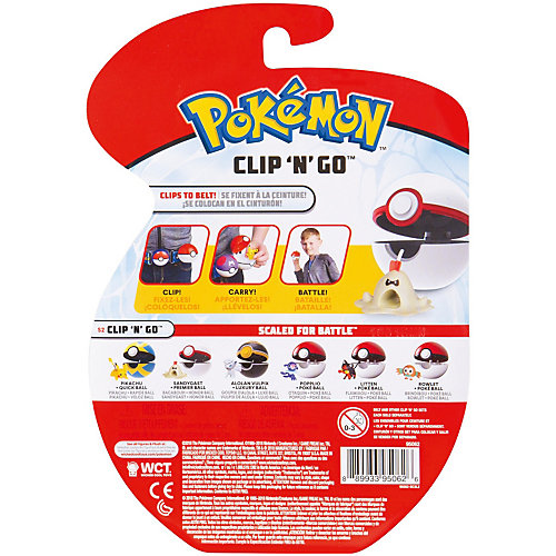 Игровой набор Росмэн Pokemon Покебол и Сендигаст от Росмэн