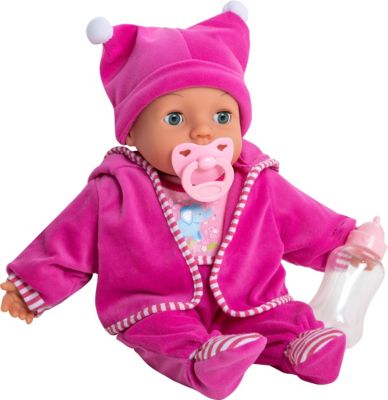 myToys Babypuppe Mara pink, 38 cm
