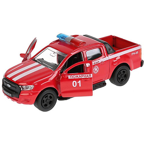 Инерционная машина Технопарк Ford Ranger, Пожарный пикап от ТЕХНОПАРК